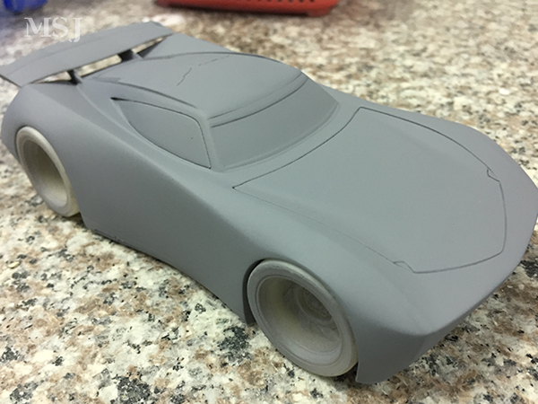 3D打印车模